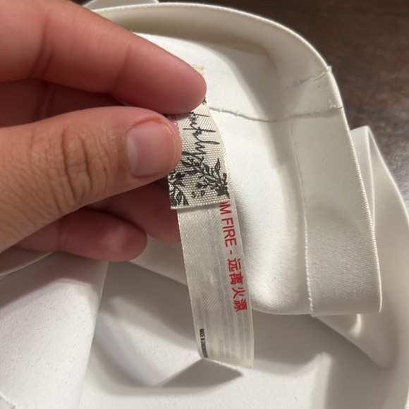 Free people White Strapless Women's Top - Picture 4 of 4